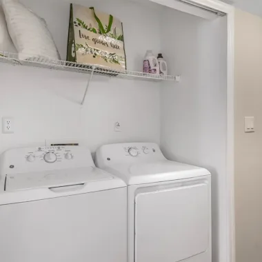 In-unit full-size washer and dryer at Willowbrooke Apartments in Lakeland, FL